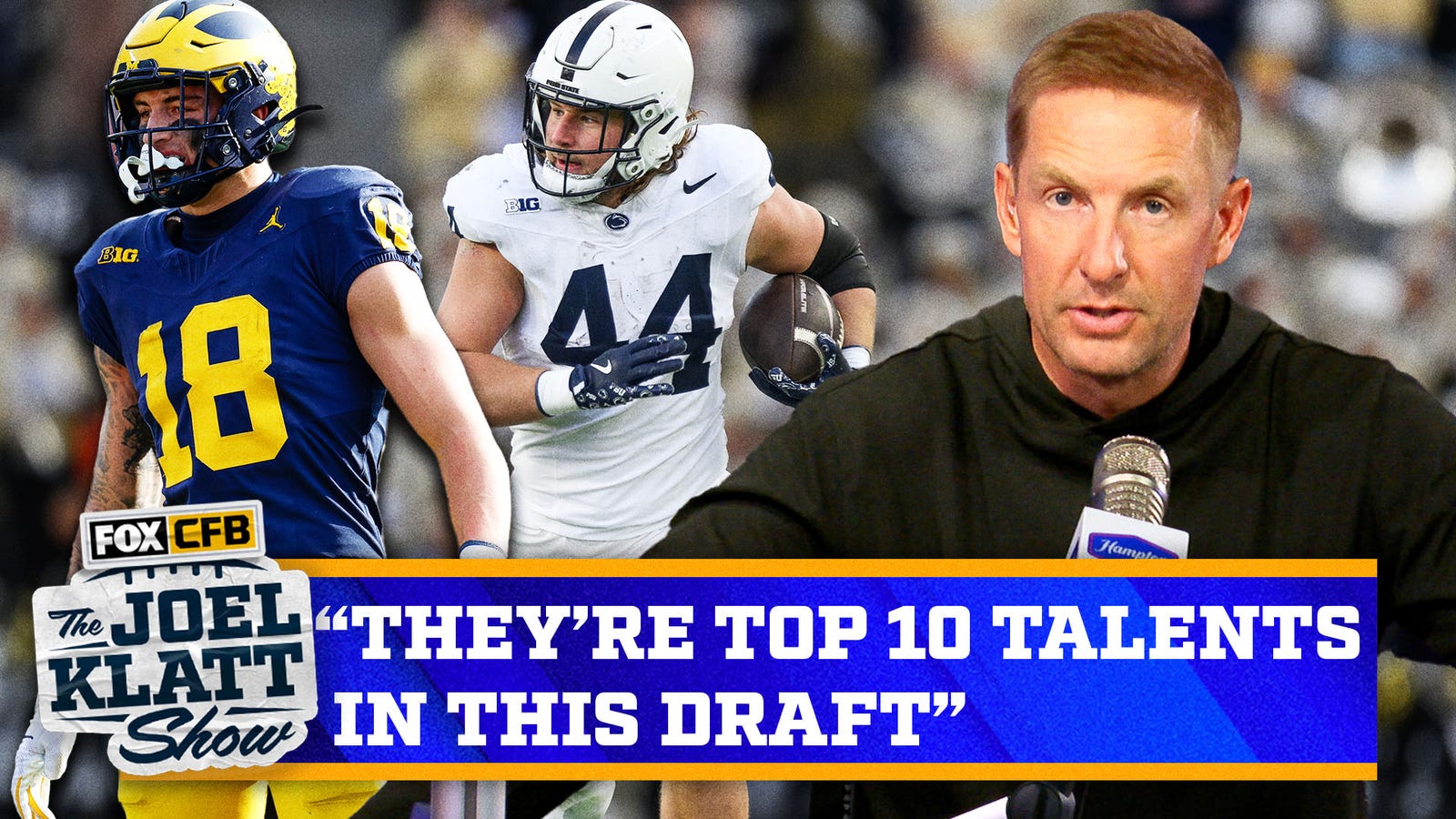 Tyler Warren, Colston Loveland land high in Joel Klatt’s Mock Draft 3.0 
