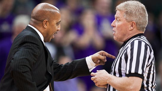 WATCH: Washington coach Lorenzo Romar school UW student