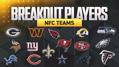 NEXT Trending Image: NFL breakout candidates: One player from each NFC team primed to make a leap in 2025